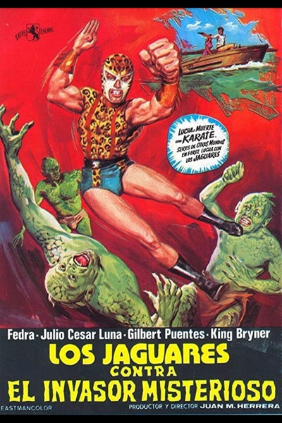 Póster de Los jaguares contra el invasor misterioso