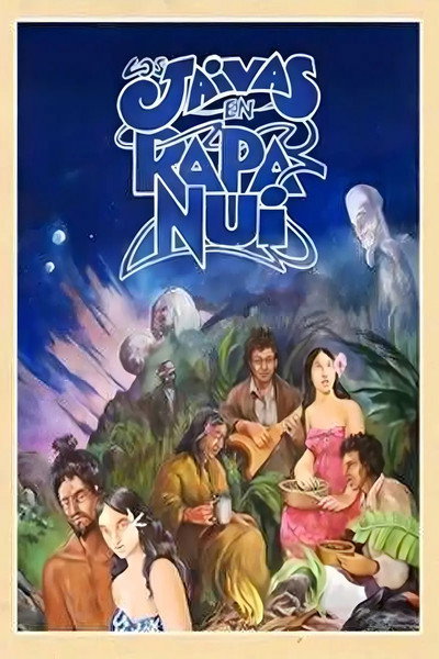 Póster de Los Jaivas en Rapa Nui