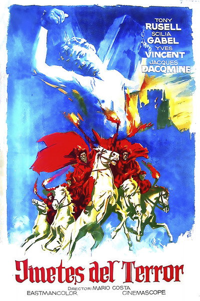 Póster de Los jinetes del terror