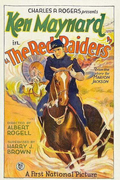 Póster de Los jinetes rojos