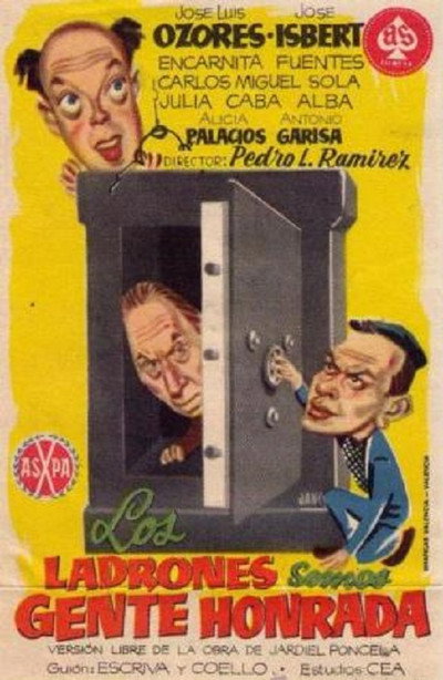 Póster de Los ladrones somos gente honrada