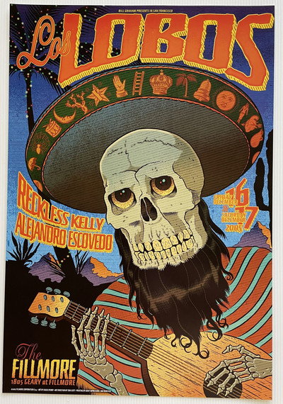 Póster de Los Lobos: Live at the Fillmore