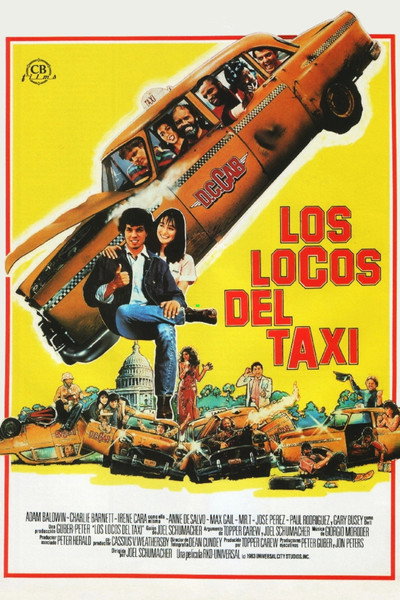 Póster de Los locos del taxi