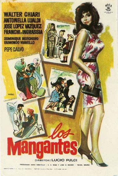 Póster de Los mangantes