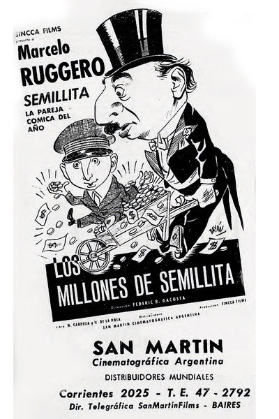 Póster de Los millones de Semillita