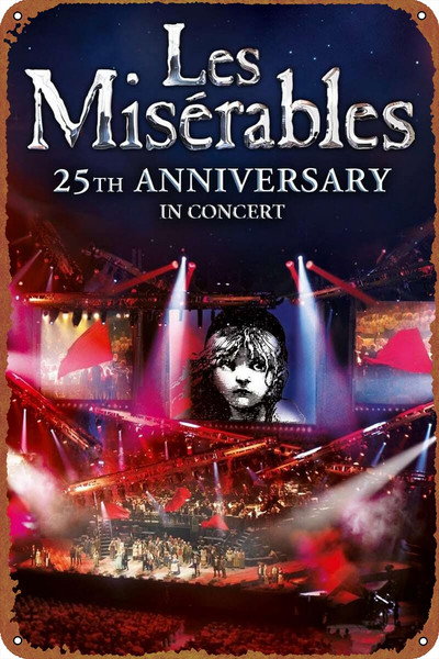 Póster de Los Miserables 25º aniversario