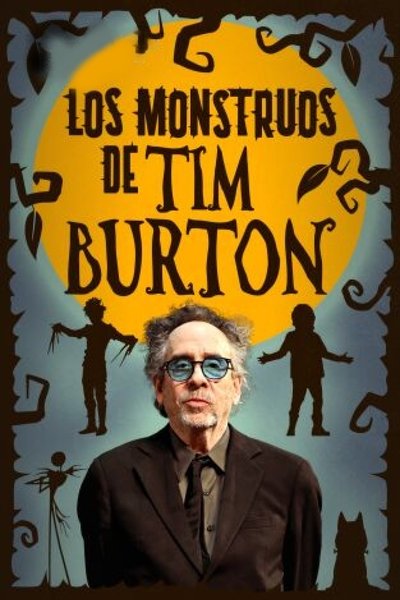 Póster de Los monstruos de Tim Burton