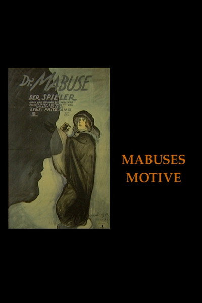 Póster de Los motivos y temas de Mabuse