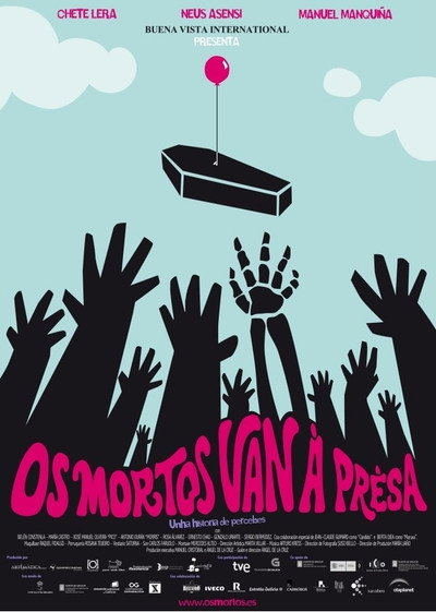 Póster de Los muertos van deprisa