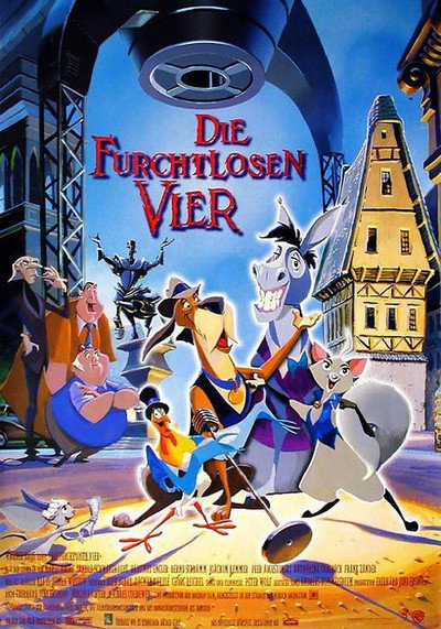 Póster de Los músicos de Bremen