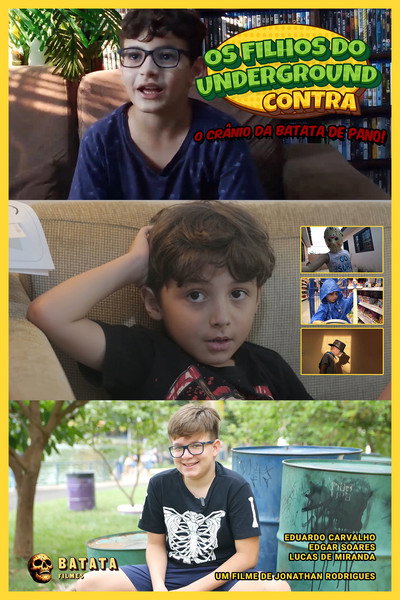 Póster de Los Niños del Underground vs. El cráneo de la Patata de Trapo
