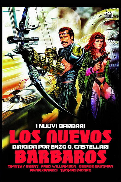 Póster de Los nuevos bárbaros