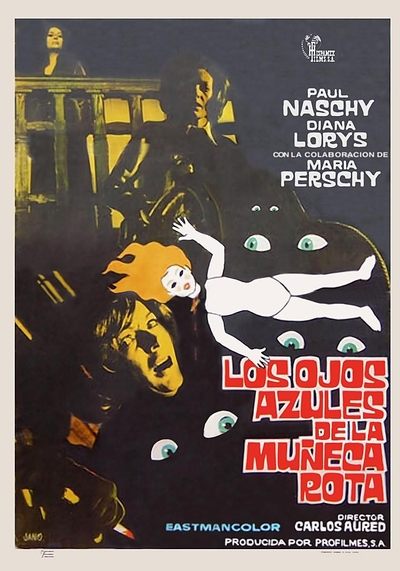 Póster de Los ojos azules de la muñeca rota