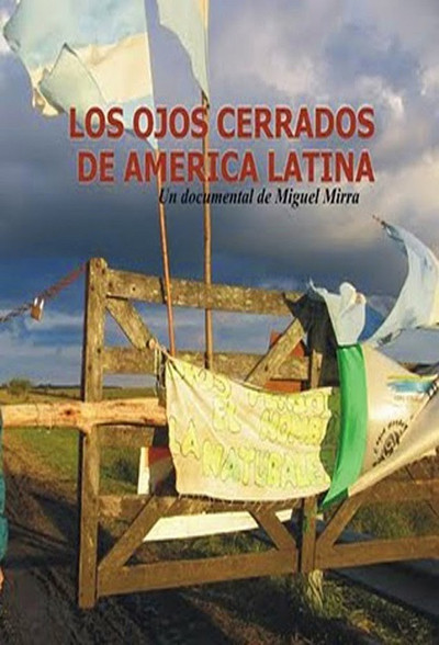 Póster de Los ojos cerrados de América Latina