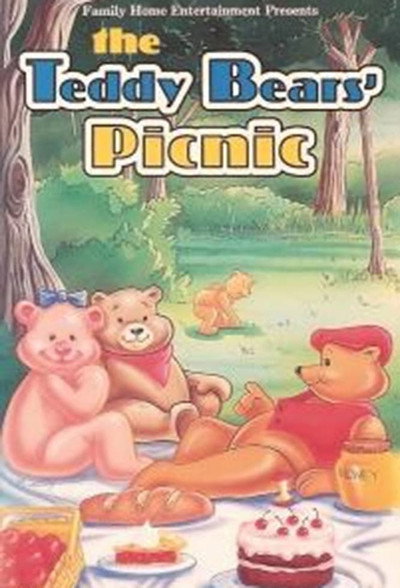 Póster de Los osos Teddy en el campo