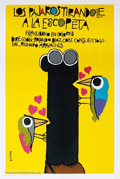 Póster de Los pájaros tirándole a la escopeta