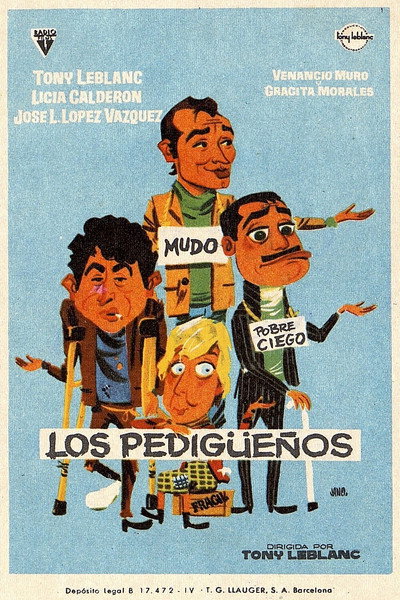 Póster de Los pedigüeños