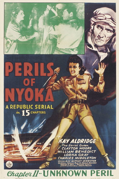 Póster de Los peligros de Nyoka