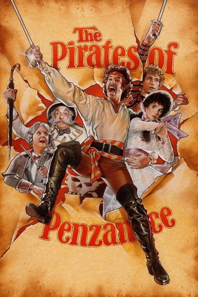 Póster de Los piratas de Penzance