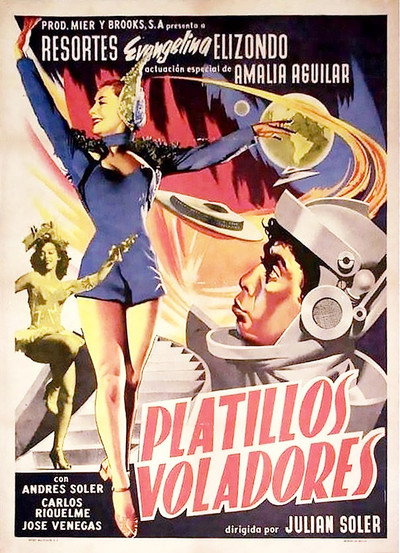 Póster de Los platillos voladores