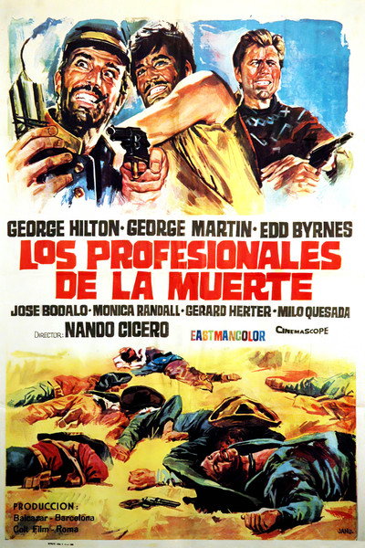 Póster de Los profesionales de la muerte
