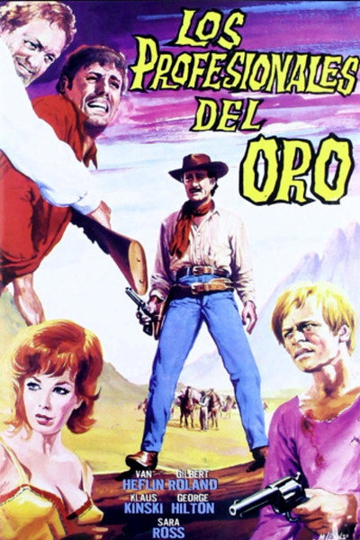 Póster de Los profesionales del oro