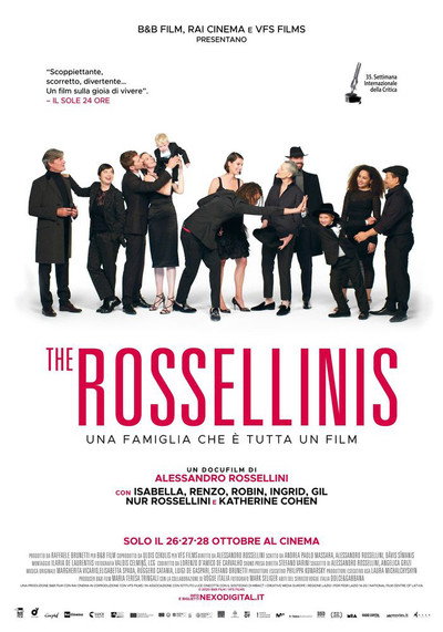 Póster de Los Rossellini