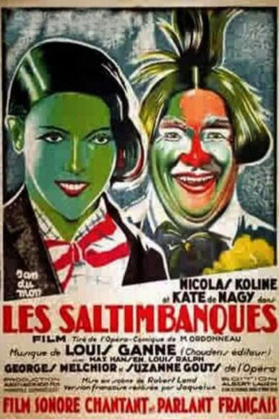 Póster de Los saltimbanquis