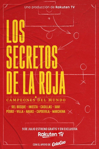 Póster de Los secretos de la roja. Campeones del mundo