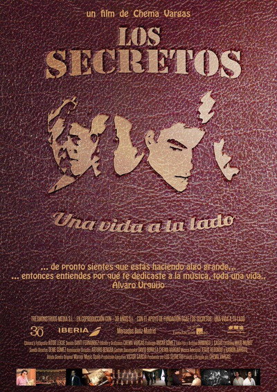 Póster de Los Secretos, una vida a tu lado