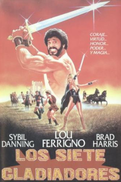 Póster de Los siete gladiadores