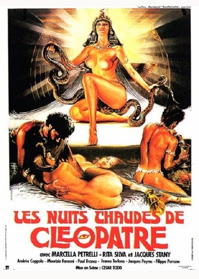 Póster de Los Sueños Eróticos de Cleopatra