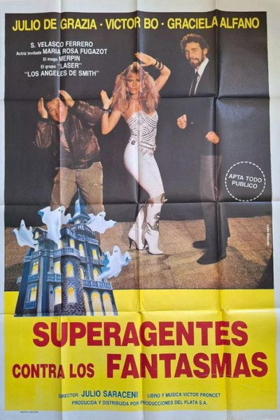 Póster de Los superagentes contra los fantasmas