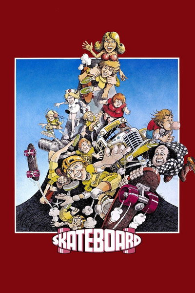 Póster de Los superstars del monopatín