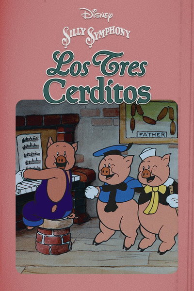 Póster de Los tres cerditos