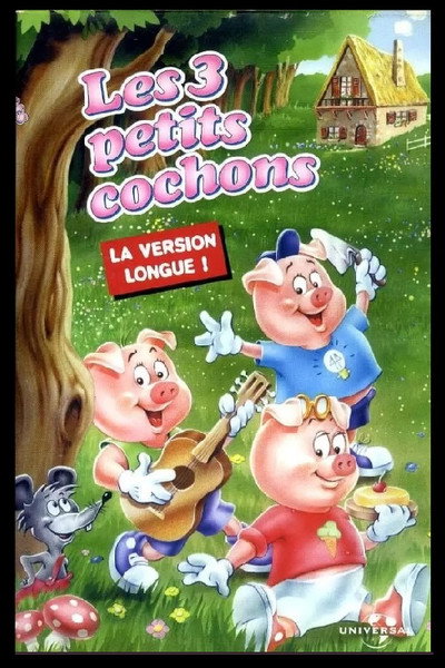 Póster de Los tres cerditos
