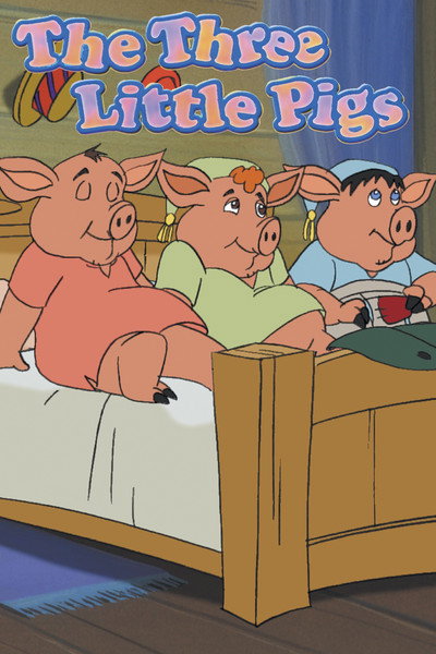 Póster de Los tres cerditos
