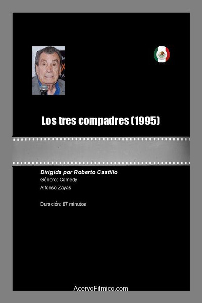 Póster de Los tres compadres
