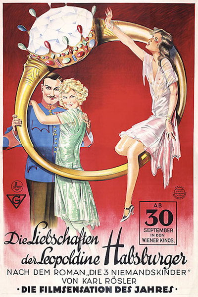 Póster de Los tres huérfanos