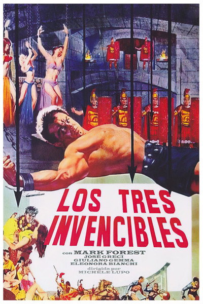 Póster de Los tres invencibles