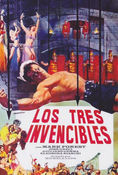 Póster de Los tres invencibles
