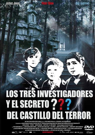 Póster de Los Tres Investigadores y el Secreto del Castillo del Terror