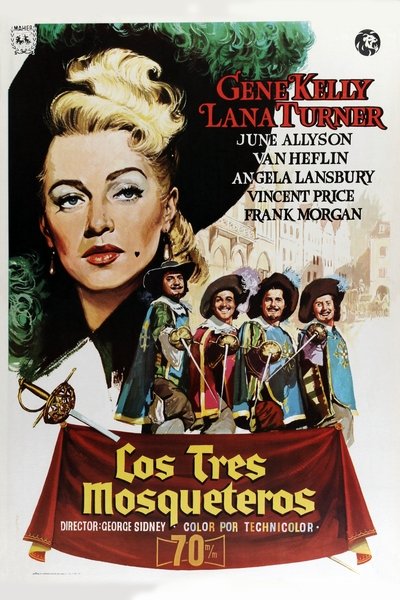 Póster de Los tres mosqueteros