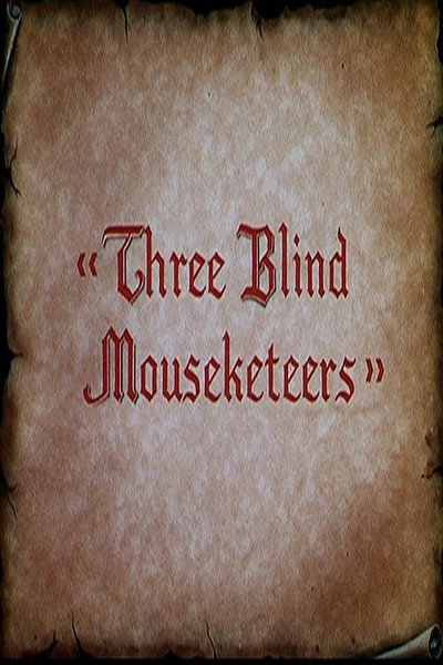 Póster de Los tres mosqueteros ciegos