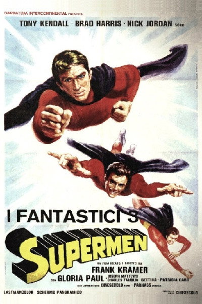 Póster de Los tres superhombres