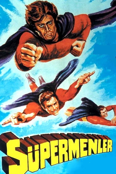 Póster de Los tres supermanes en Estambul