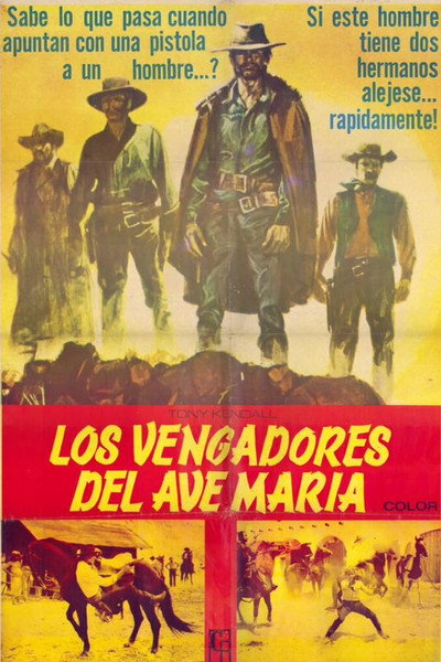 Póster de Los vengadores del Ave María
