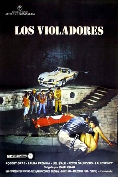 Póster de Los violadores