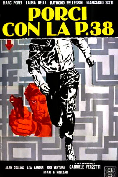 Póster de Los violentos del Magnum 38