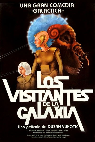 Póster de Los visitantes de la galaxia